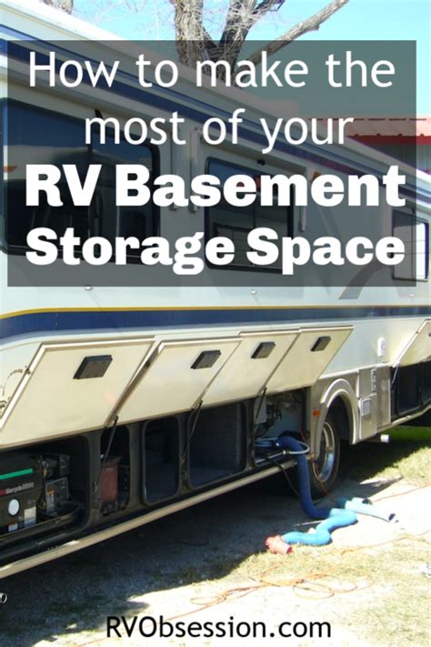 RV Basement Storage Solutions - RV Obsession