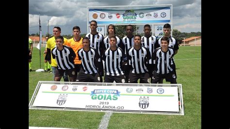 SUPER COPA GOIÁS DE FUTEBOL SUB 17 HIDROLANDENSE x GOIÂNIA F C