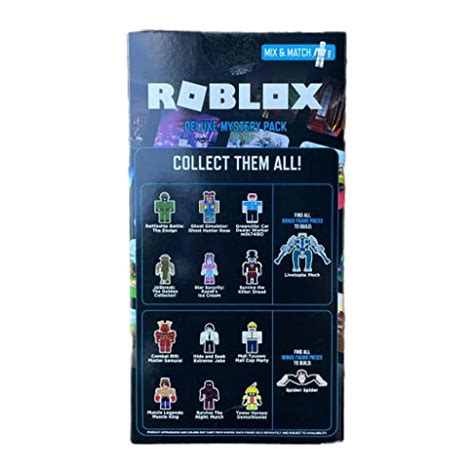 Roblox Deluxe Mystery Pack Action Figure Series Includes