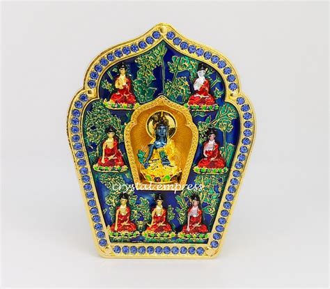 2021 Large Medicine Buddha And The 7 Sugata Gau Crystal Empress Feng