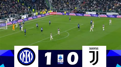 Inter Juventus Serie A Tim Momenti Salienti Della