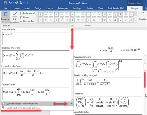 How To Type And Use Mathematical Equations In Word Wikigain