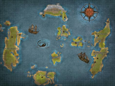 Azeroth Map