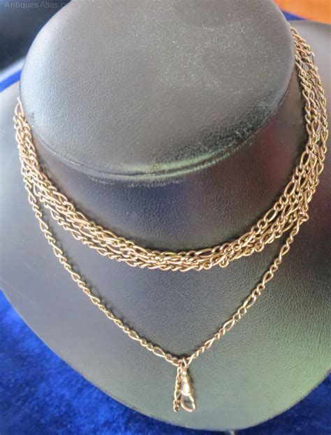 Antiques Atlas Victorian Gold Long Guard Muff Chain