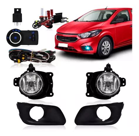 Kit Farol Milha Onix Prisma 2016 2017 2018 Lt Xenon 8000k Frete grátis