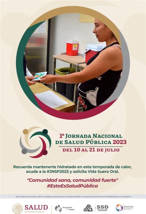 Participa Durango En La Primera Jornada Nacional De Salud P Blica