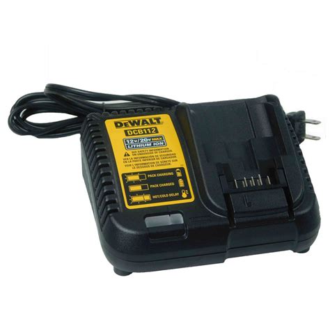 מטען לסוללות ליתיום 2A 10.8-18V דגם DEWALT DCB112 - HML המחסן למקצוען ...