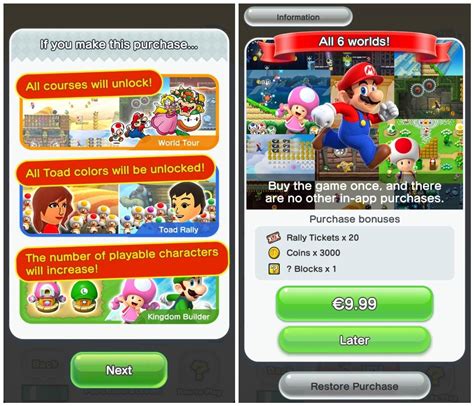 Cuánto cuesta Super Mario Run para Android