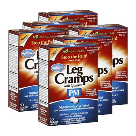 Hylands Leg Cramps Pm 50 Tablets 6 Pack