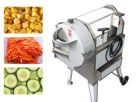 Electric Root Bulbous Vegetable Cutting Slicing Machine