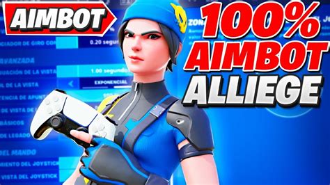 La Mejor Sensibilidad Aimbot Alliege Temporada Fortnite