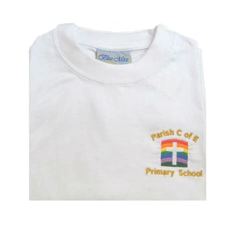 Parish Church Primary Pe T Shirt Whittakers School Wear