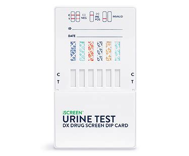 Iscreen And Iscreen Dx Urine Test Drug Screen Dip Card Abbott