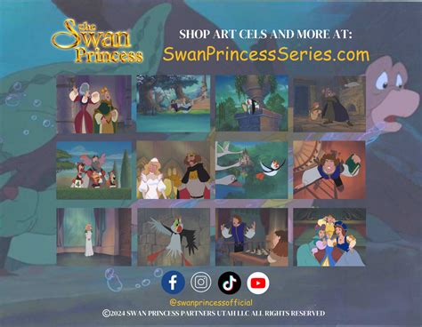 2025 Swan Princess Calendar The Swan Princess