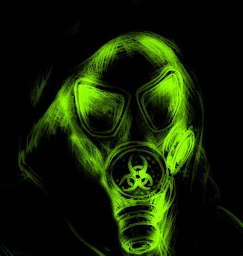 Neon Gas Mask by tayloe543 on DeviantArt