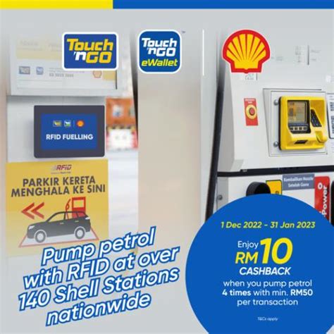 Touch N Go EWallet RFID Pump Petrol Get Cashback Promotion 1 Dec 2022