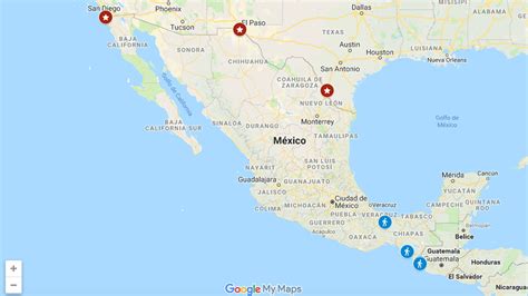 El Mapa Interactivo Que Muestra El Avance De Las Caravanas Migrantes De México Hacia Estados