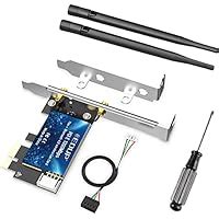 Amazon In Buy Edup Pcie Bluetooth Wifi Card Ac M Dual Band G