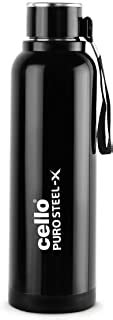 Cello Puro Steel X Benz Stainless Steel Water Bottle With Inner Steel