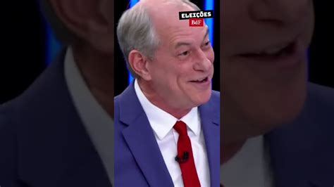 Eu Me Garanto Diz Ciro Gomes No Jornal Nacional YouTube