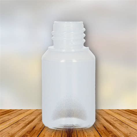 Plastic Bottle 20 Ml Ldpe Natural Din18 Nipak