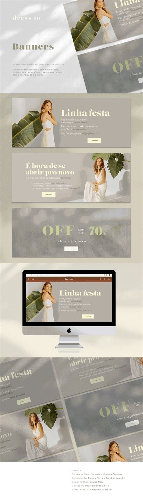 Banner - Dress To on Behance