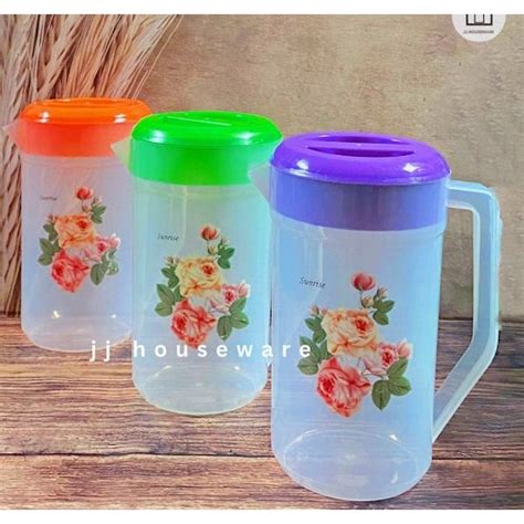 Jual Teko Plastik 2 1 Liter SUNRISE Teko Eskan 2 1L Plastik 6200