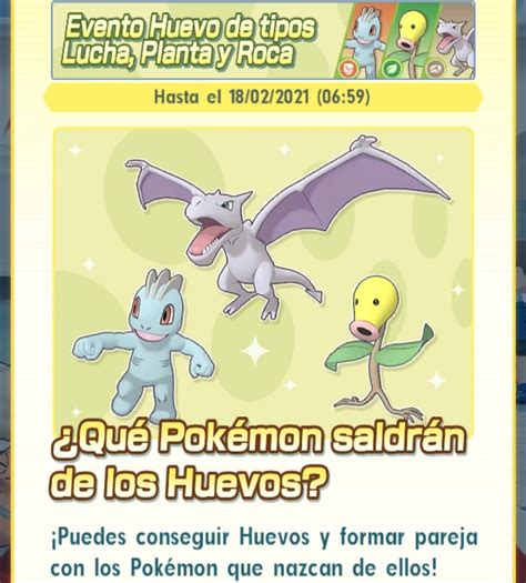 PokéXperto on Twitter El evento de Huevos de tipo Lucha Planta y