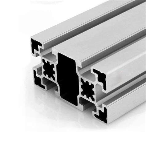 X T Slot Aluminium Extrusion Profile Silver Matt