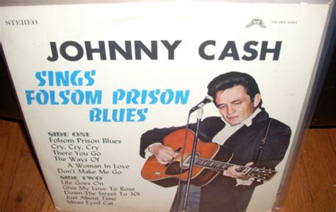 Johnny Cash Sings Folsom Prison Blues Country Ebay