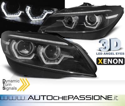 Coppia Fanali Neri Angel Eyes Per Bmw Z Cod