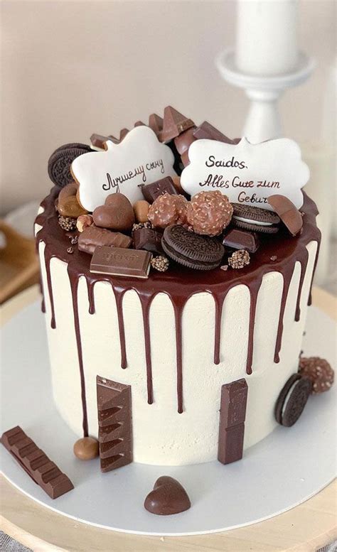 47 Cute Birthday Cakes For All Ages Yummy Chocolate Birthday Cake