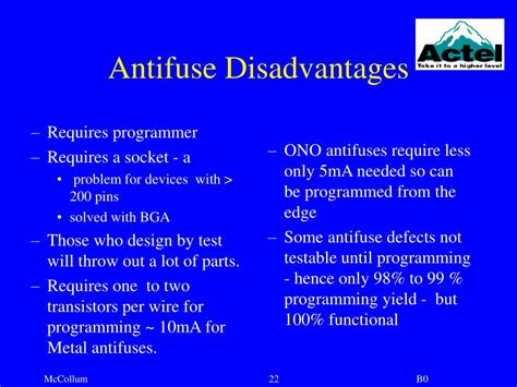 Ppt Programmable Elements And Their Impact On Fpga Architecture