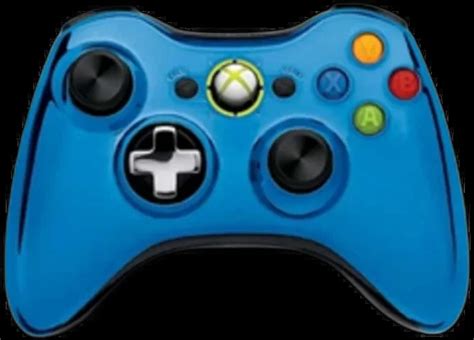 Microsoft Xbox 360 Chrome Series Gold Controller - Consolevariations