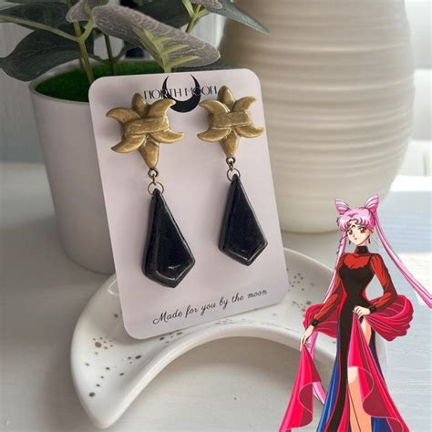 Sailor Moon Clay Earrings Etsy