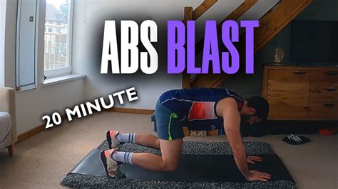 Minute Abs Blast Home Workout Mdj Fitness Youtube