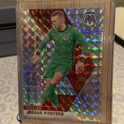 2021 Panini Mosaic UEFA Euro 2020 Mosaic Prizm Jordan Pickford 101