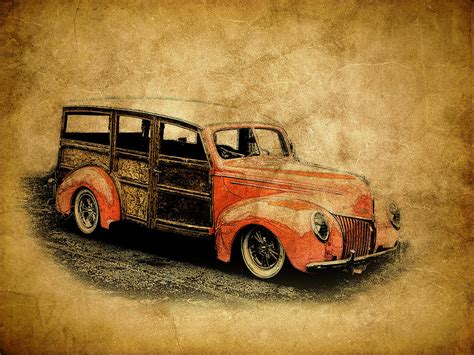 Old Ford Woody Photograph By Steve Mckinzie Fine Art America