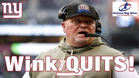 New York Giants Wink Martindale Quits Looks Like The Daboll Fallout