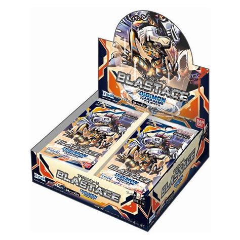 Digimon Card Cg Bt Blast Ace Box Pack