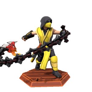 Scorpion Made With Hero Forge