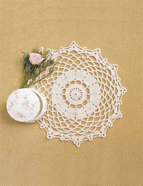 24 Free Crochet Doily Patterns for Beginners | FaveCrafts.com