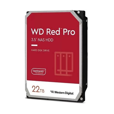 WD Red Pro NAS WD221KFGX Hard Drive 22 TB Internal 3 5 SATA