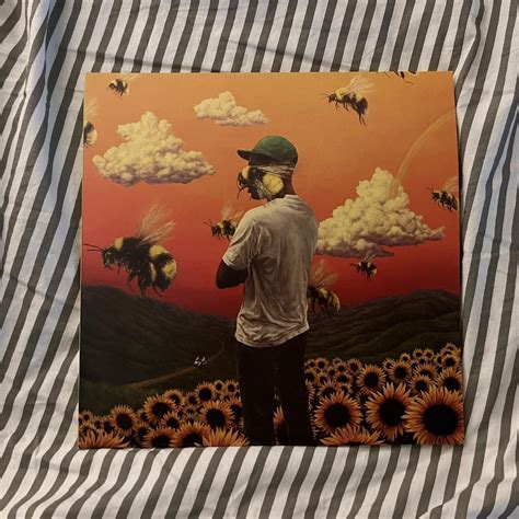 Tyler The Creator Flower Boy Vinyl Record Gently Depop