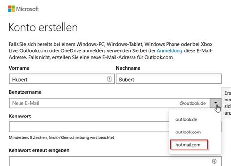 Hotmail Imap Pop Und Smtp Einrichten