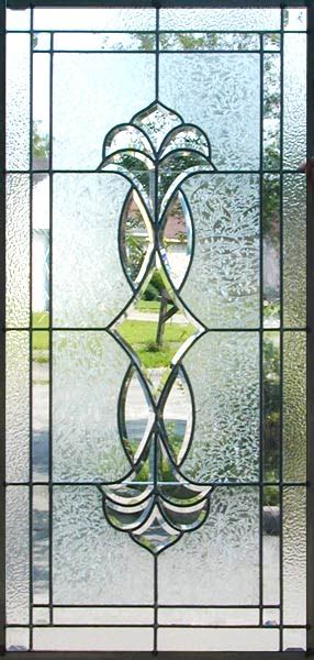 Js16p Leaded Glass Beveled Window Custom Glass Design