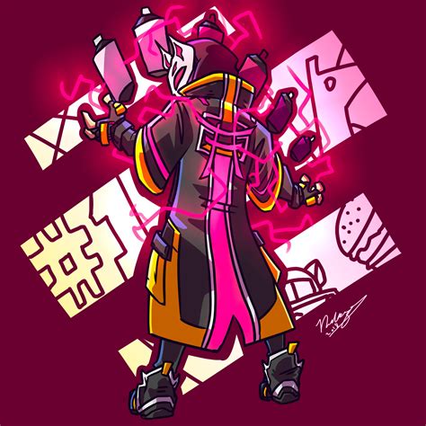 Drift Fortnite Skin Drawing