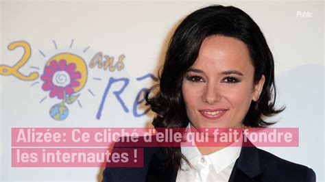 Alizée Ce cliché d elle qui fait fondre les internautes Vidéo