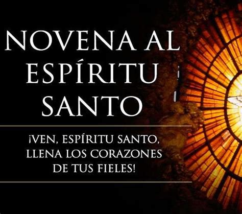 NOVENA AL ESPÍRITU SANTO ORACIONES Y MÁS Postposmo