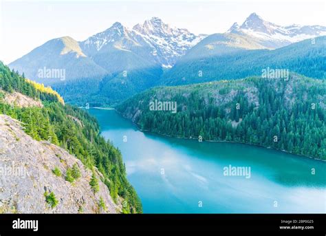 Sunset At North Cascade National Parkwashingtonusa Stock Photo Alamy